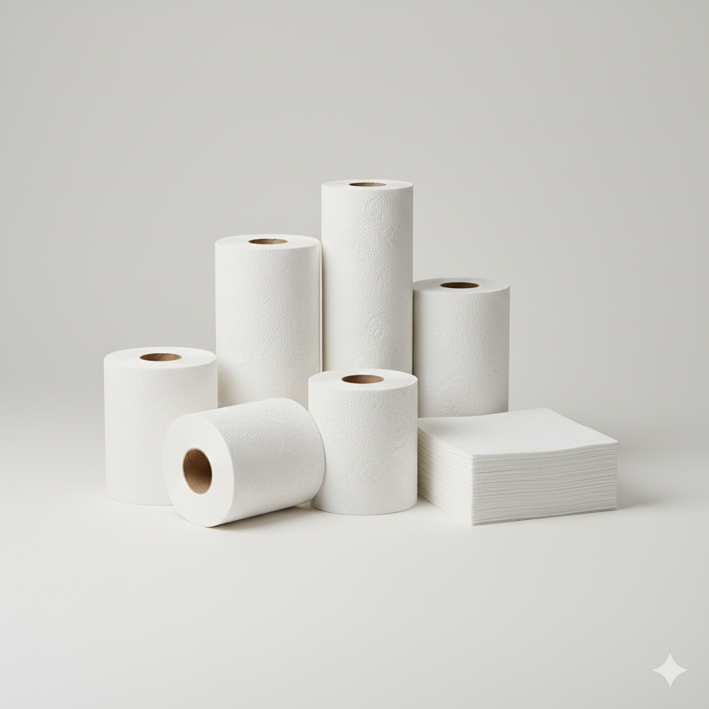 Kağıt Havlu ve Tuvalet Kağıtları